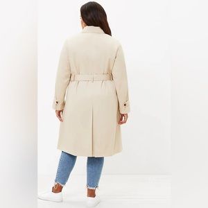LOFT Swing Trench Coat - Size XL